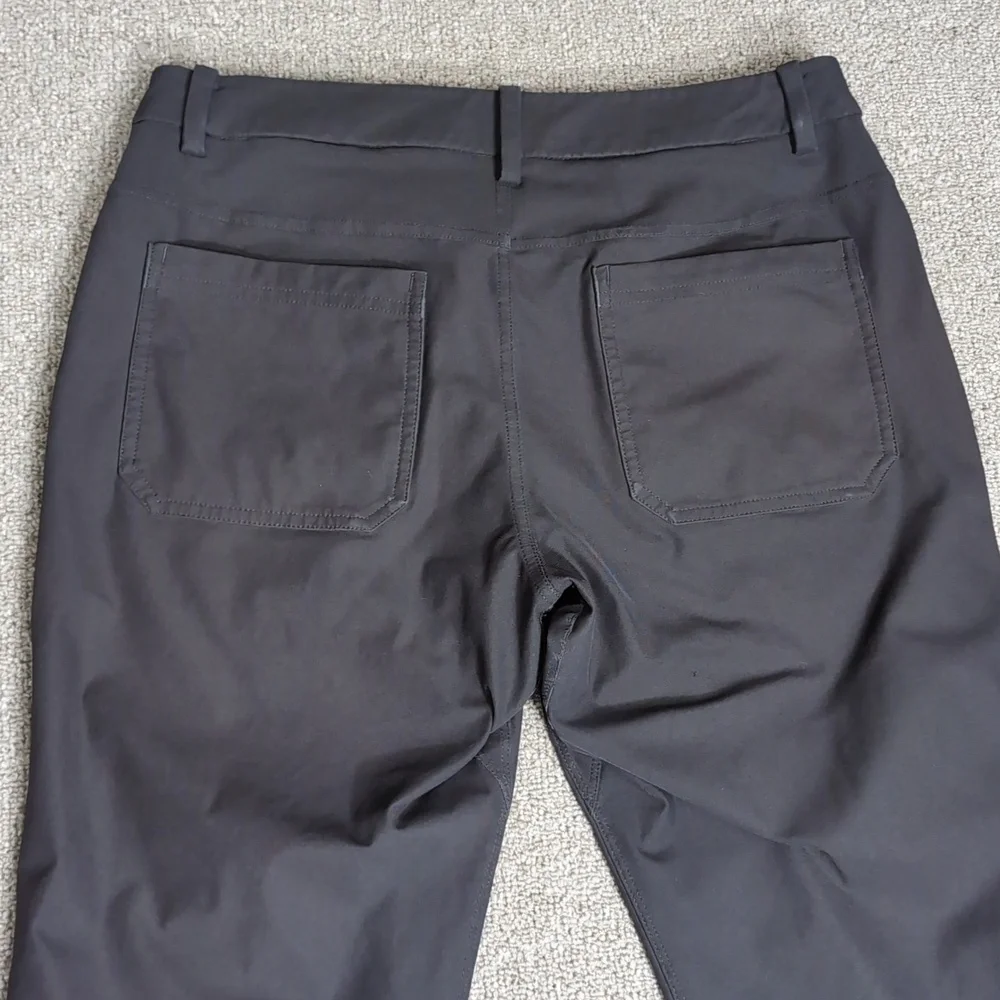 Lululemon ABC 5 Pocket Pants Size 30x26 in Jet Black E40416 Tapered - Picture 5 of 12